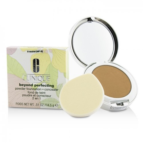 Clinique Mükemmelleştirici Pudra Fondöten + Düzeltici  09 Nötr (MF-N) Makyaj